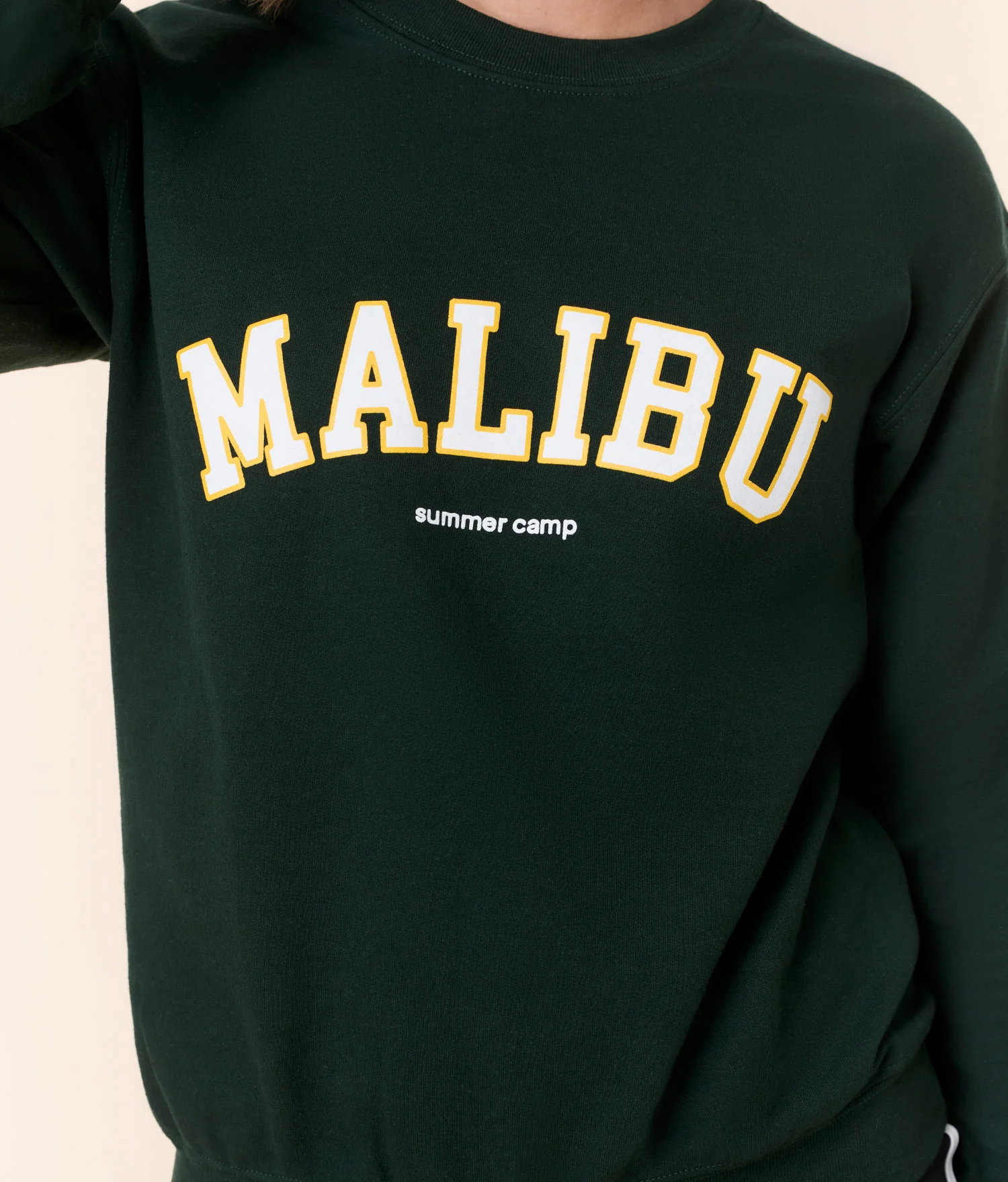 Mindy Sweatshirt - Cotton - Green - Image 4