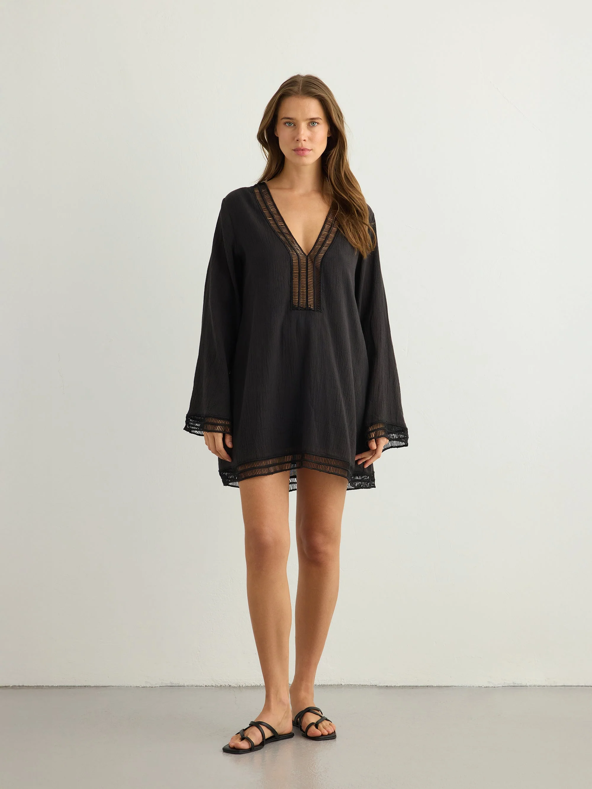 Positano Dress - Black - Image 6