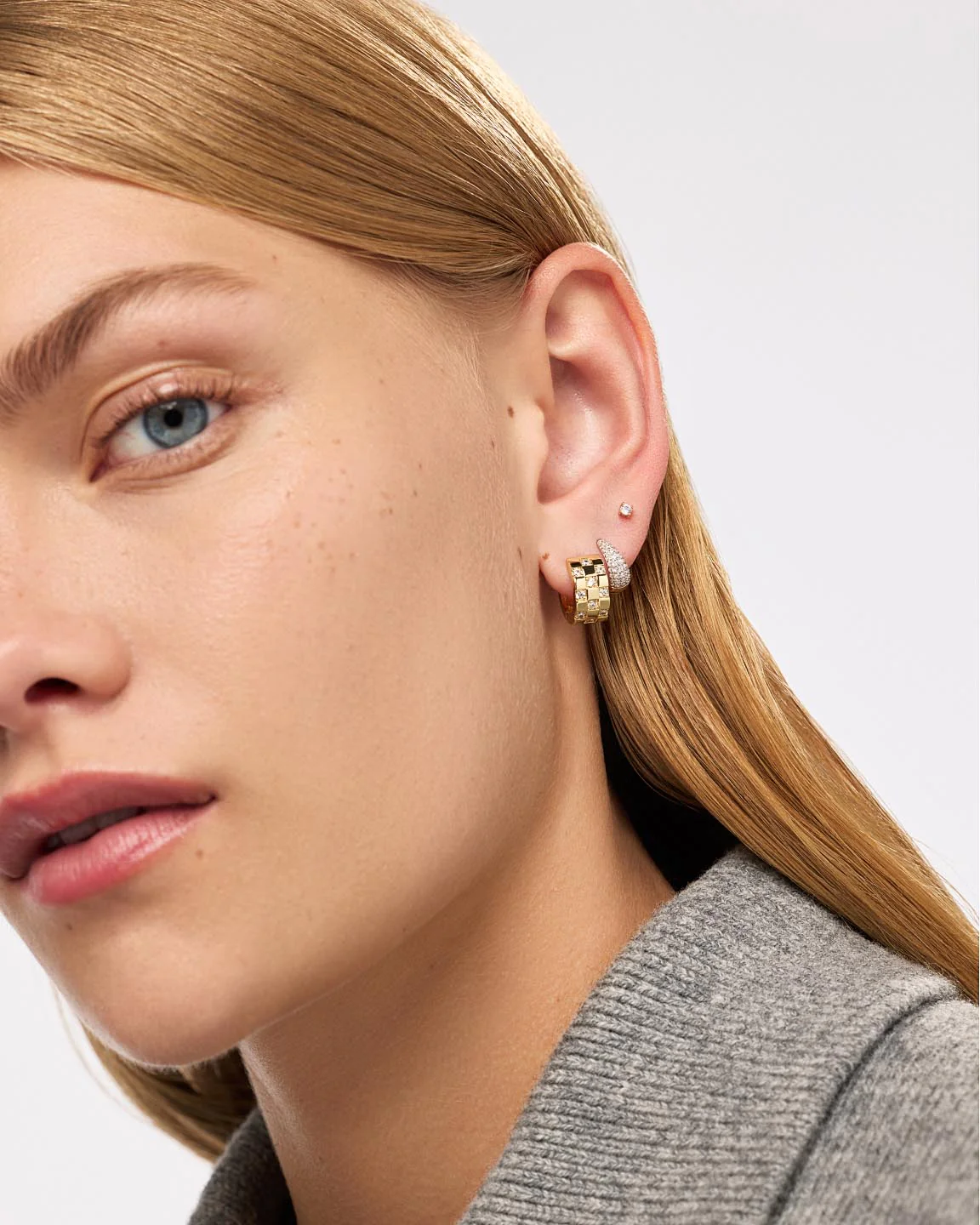 Eden Small Hoop Earrings - Image 5