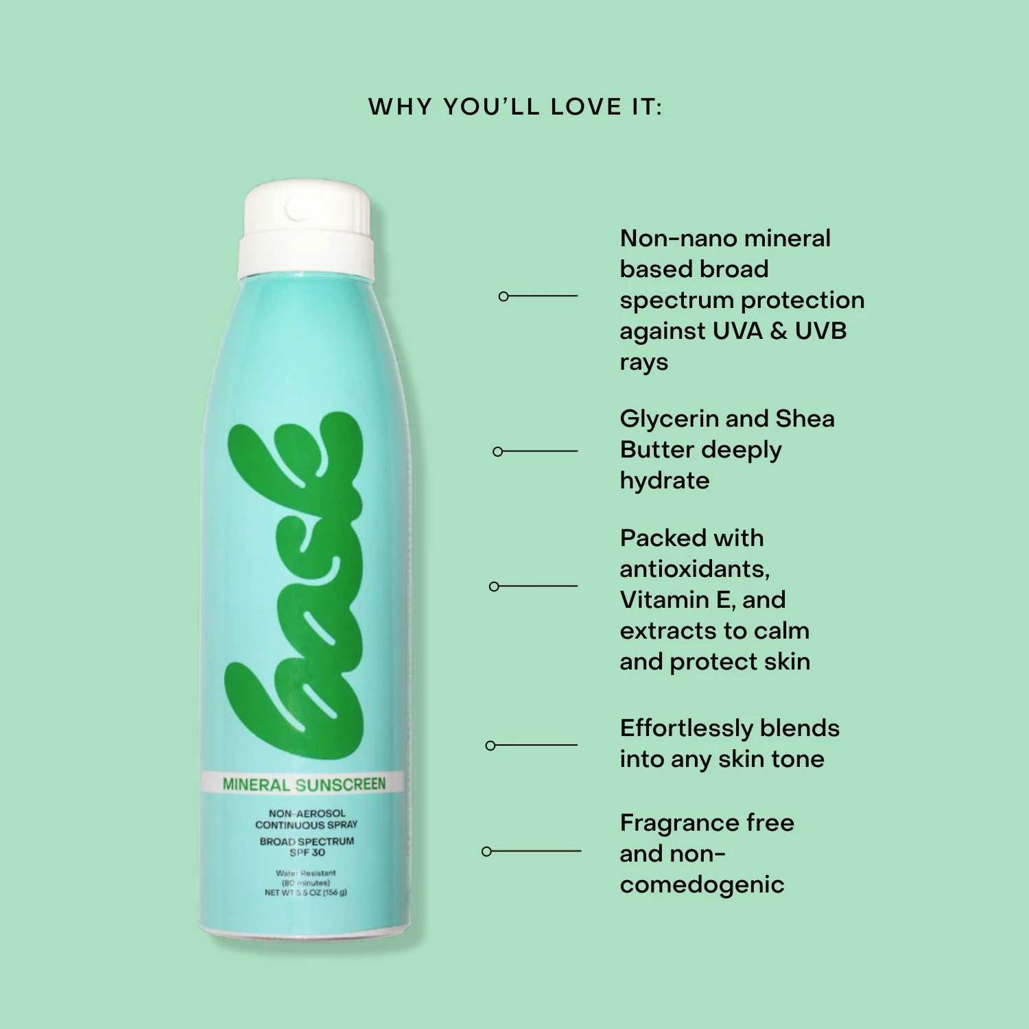 SPF 30 Mineral Fragrance-Free Non-Aerosol Spray - Image 7