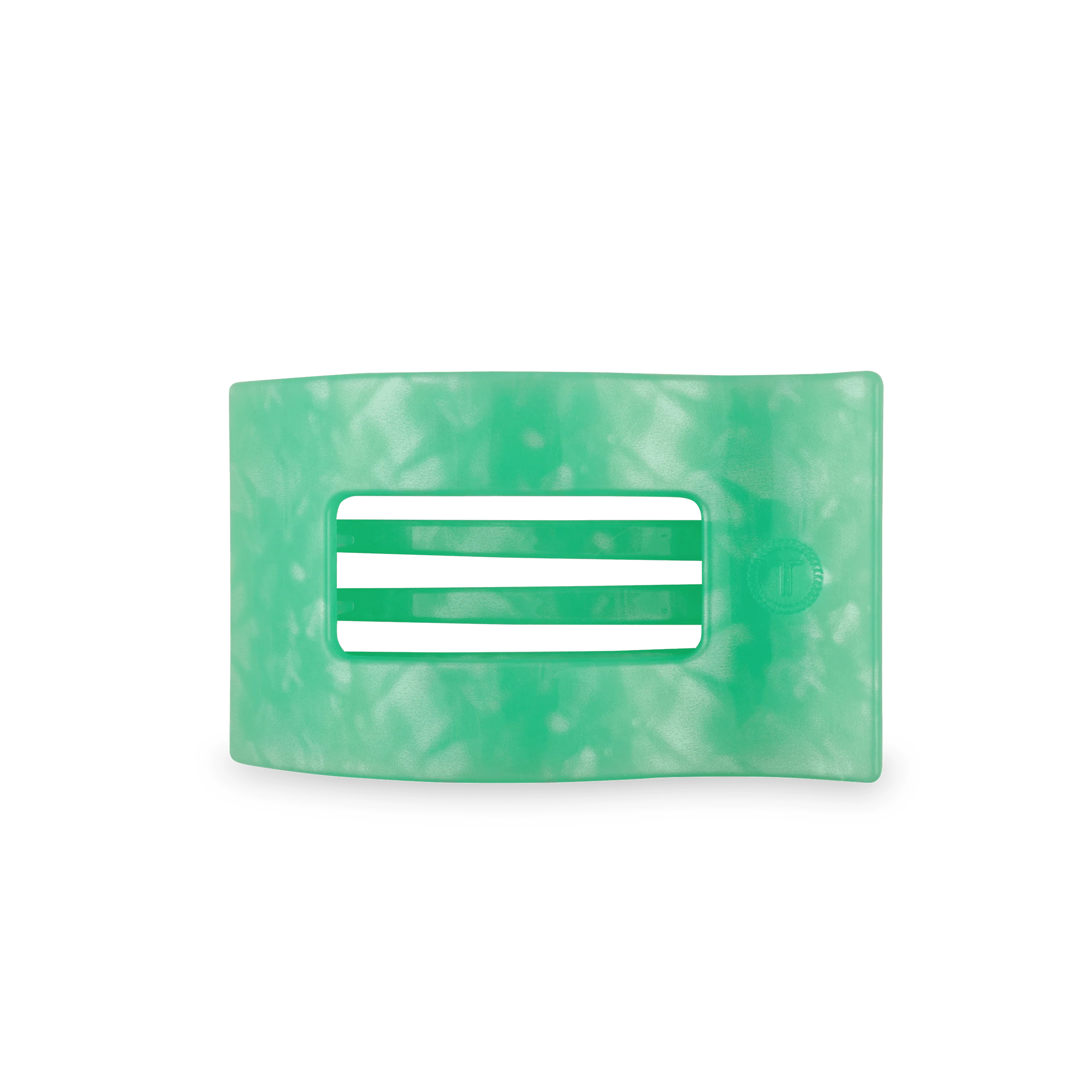 Spring Splash Medium Flat Rectangle Hair Clip