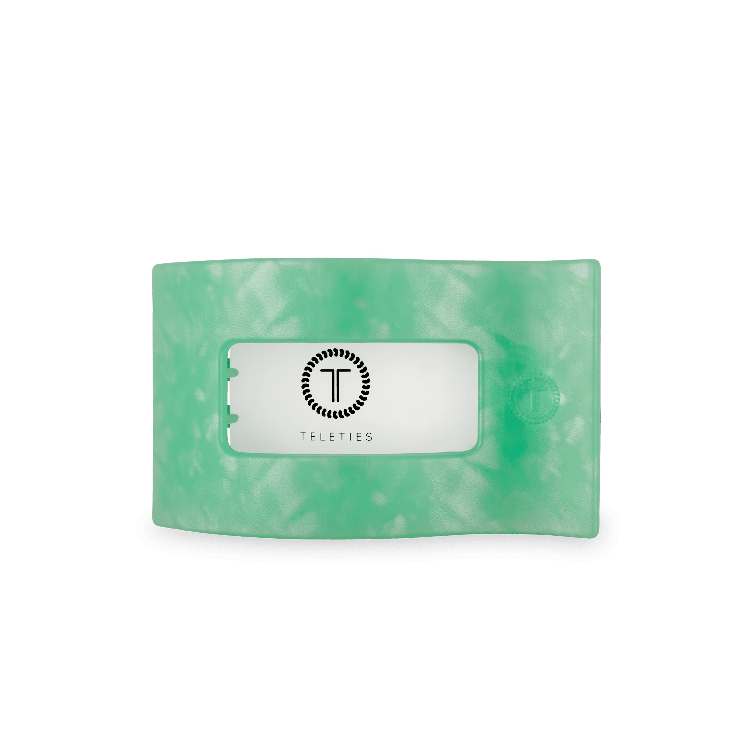 Spring Splash Medium Flat Rectangle Hair Clip - Image 3
