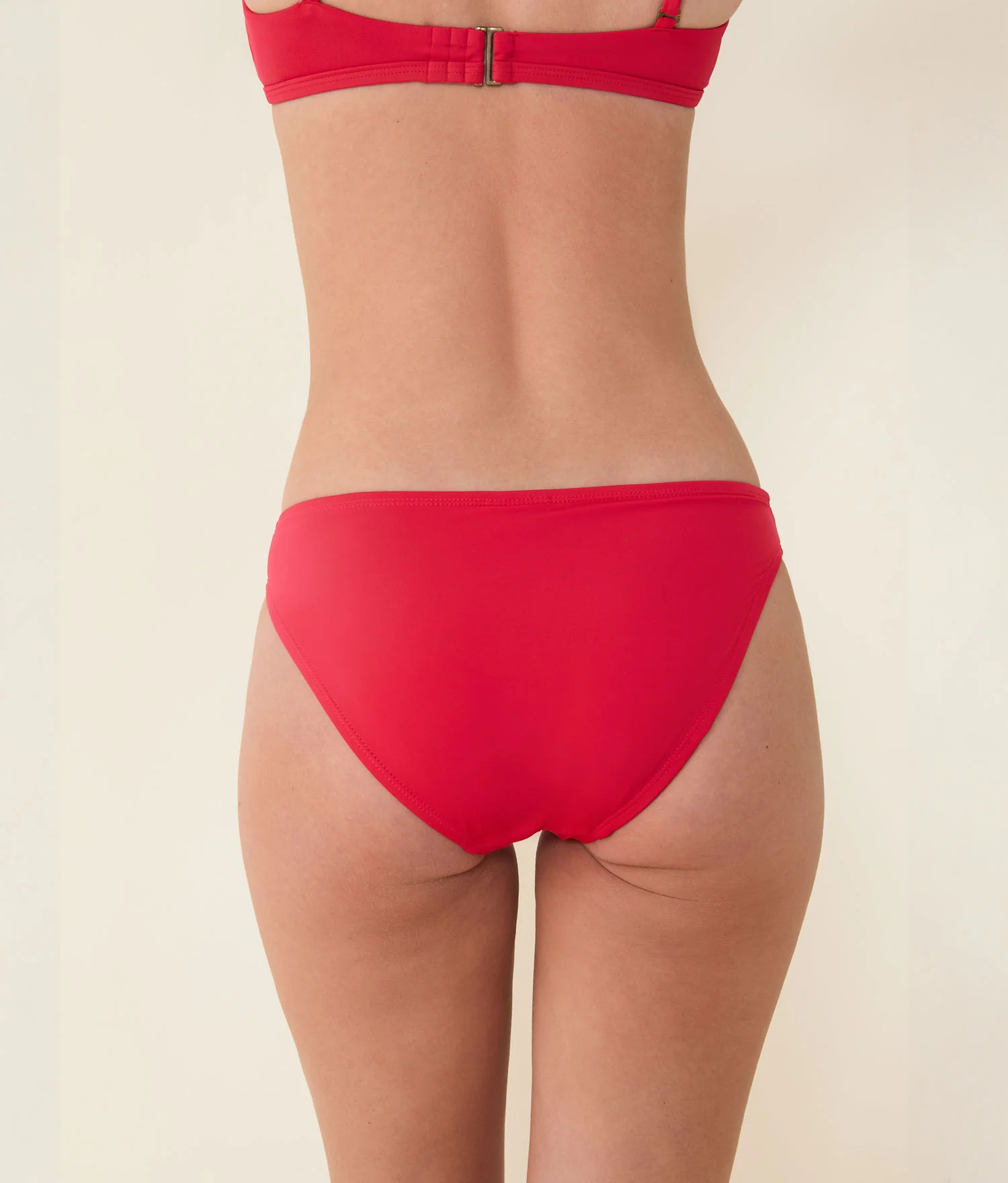 The Classic Bikini Bottom - Flat - Cherry Red - Image 2