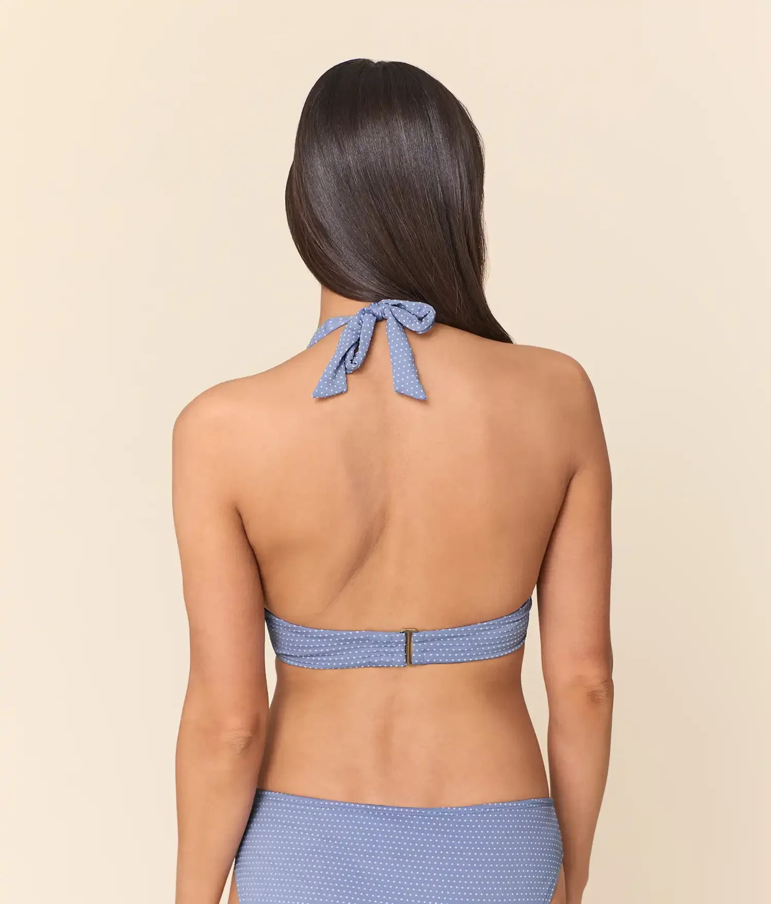 The Majorca Bikini Top - Polka Dot - Wisteria - Image 2