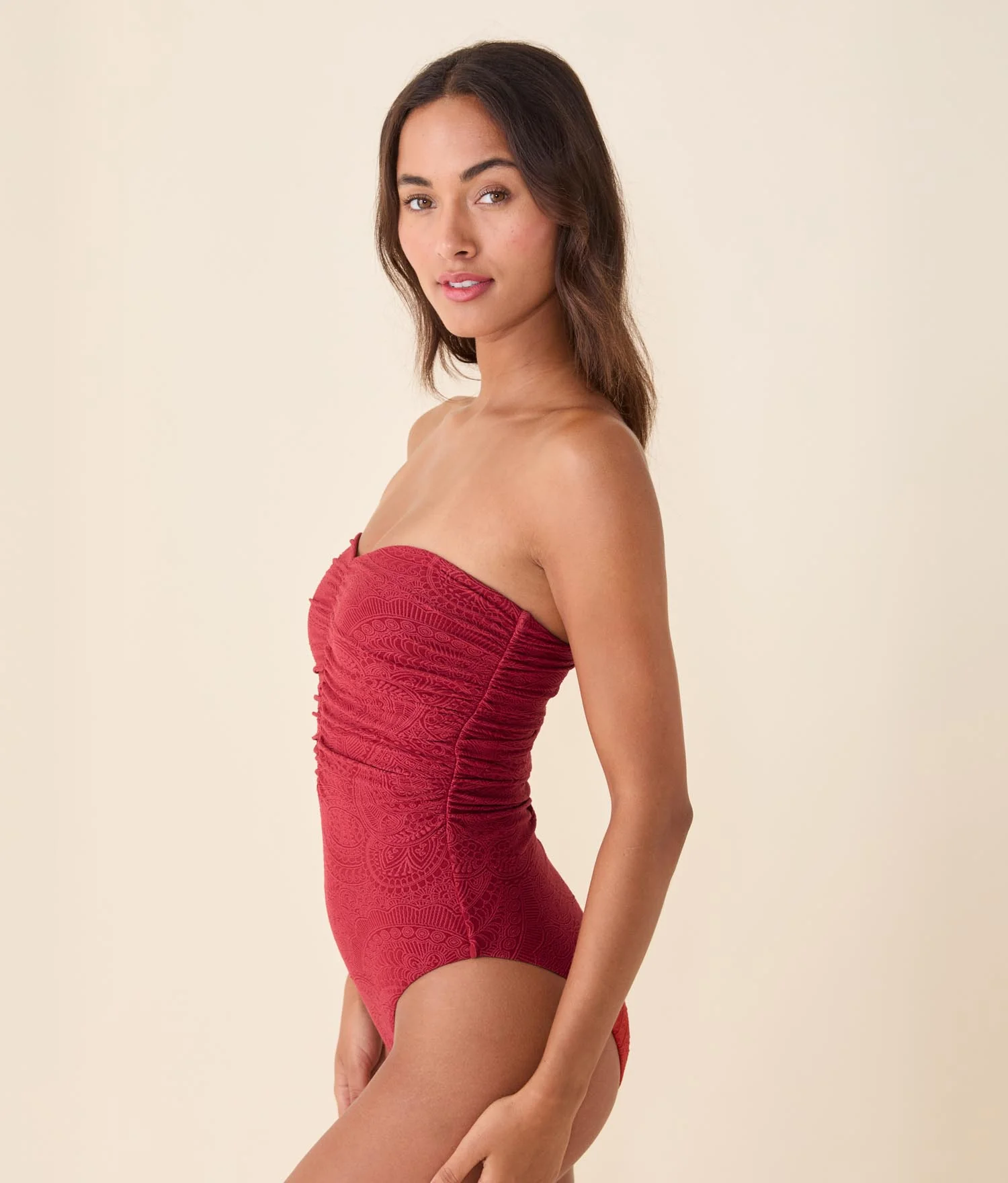The Pana One Piece - Paisley - Paprika - Classic - Image 3
