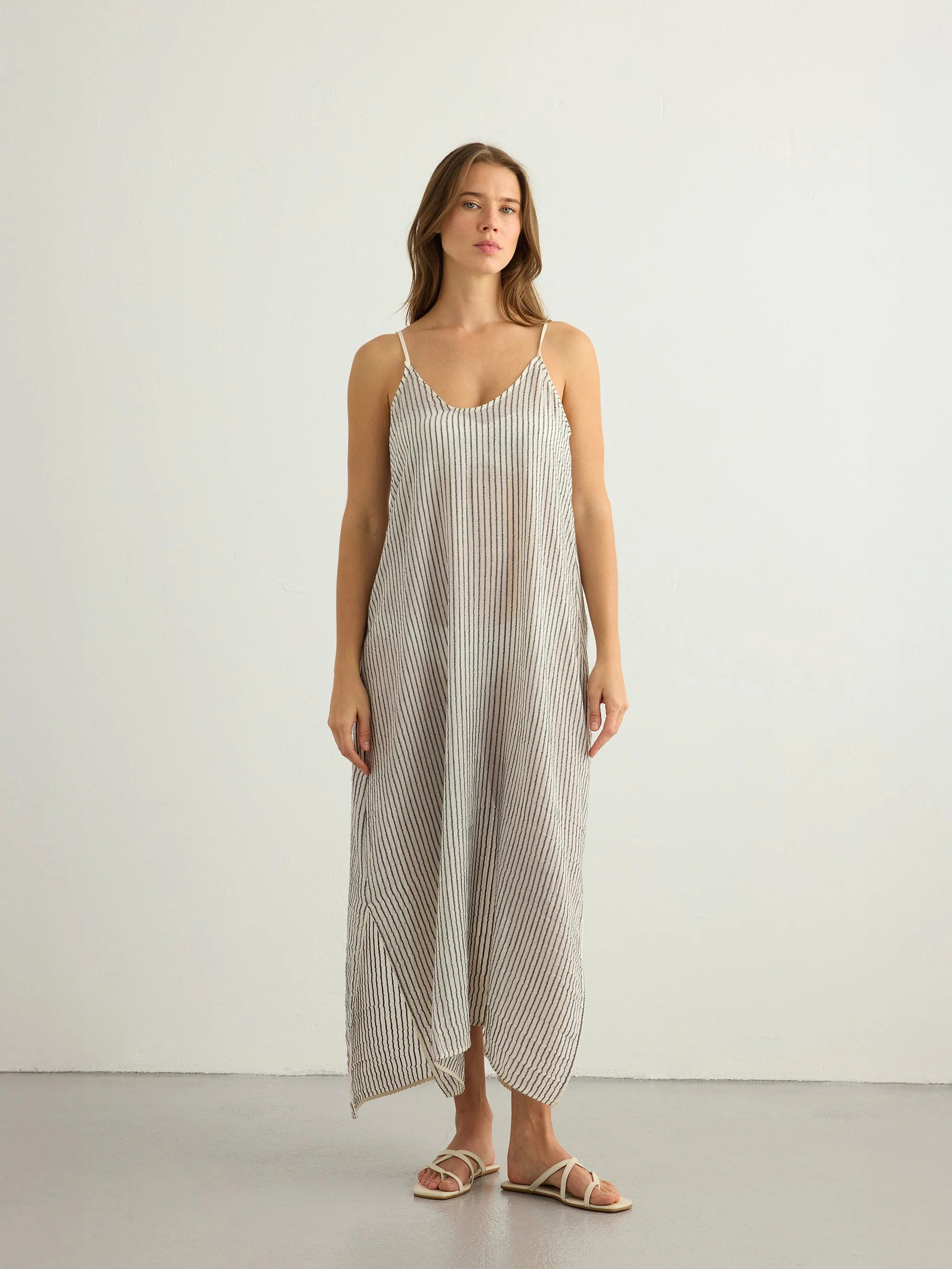Yaz Dress (Black Stripes) - Image 7