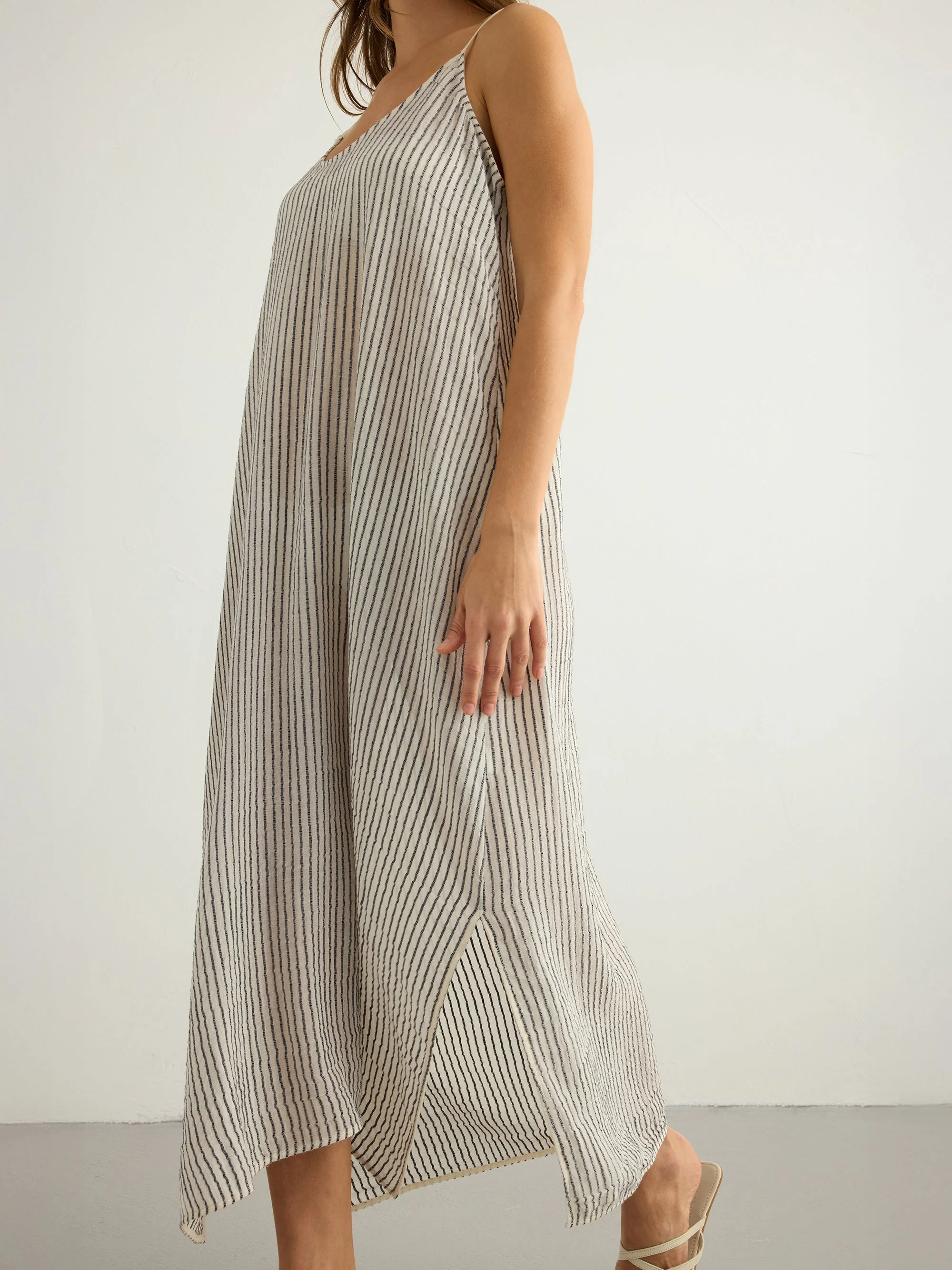 Yaz Dress (Black Stripes) - Image 9